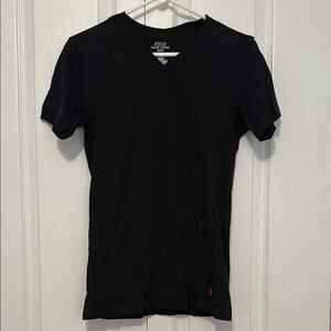 Polo by Ralph Lauren Men's Navy V-Neck Tee